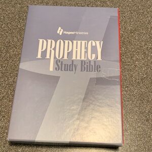 The Prophecy Study Bible NKJV John Hagee Ministries Bonded Leather: Brand New